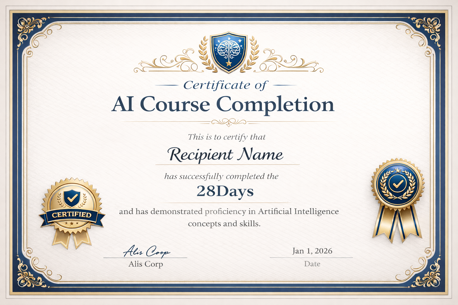 Step 3: Earn Your Certificate